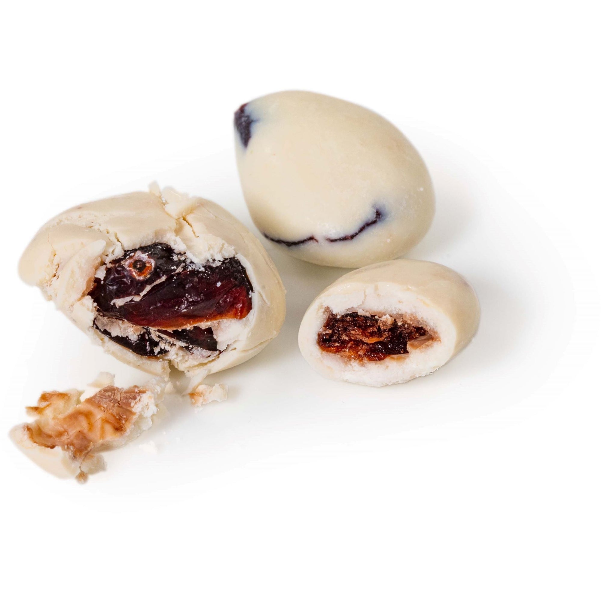 Canneberges enrobées de yogourt