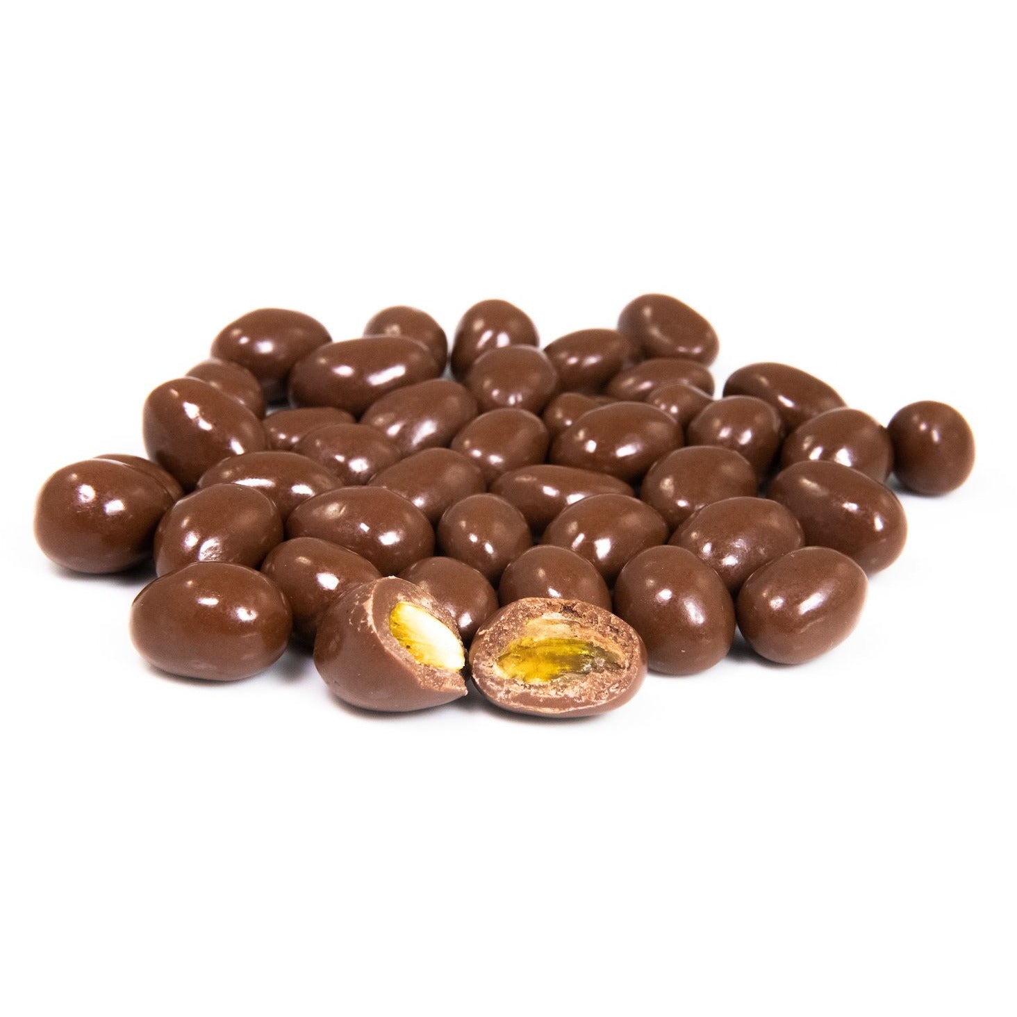 Milk Chocolate Covered  Sea Salt Pistachios